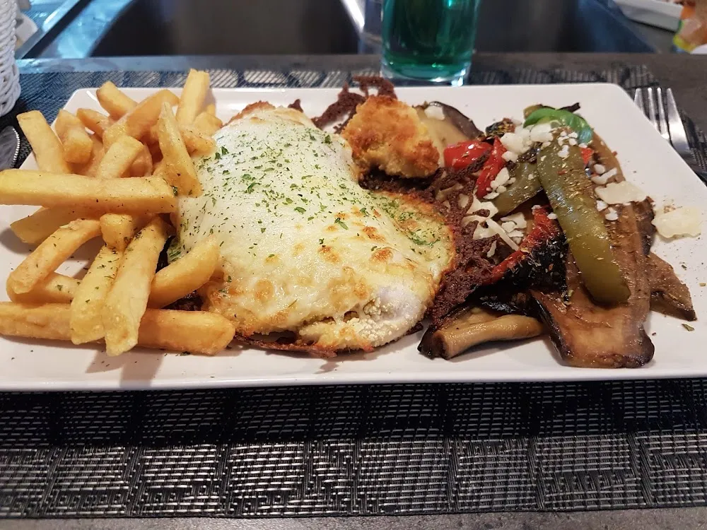 Escalope Gratinée À la Mozzarella